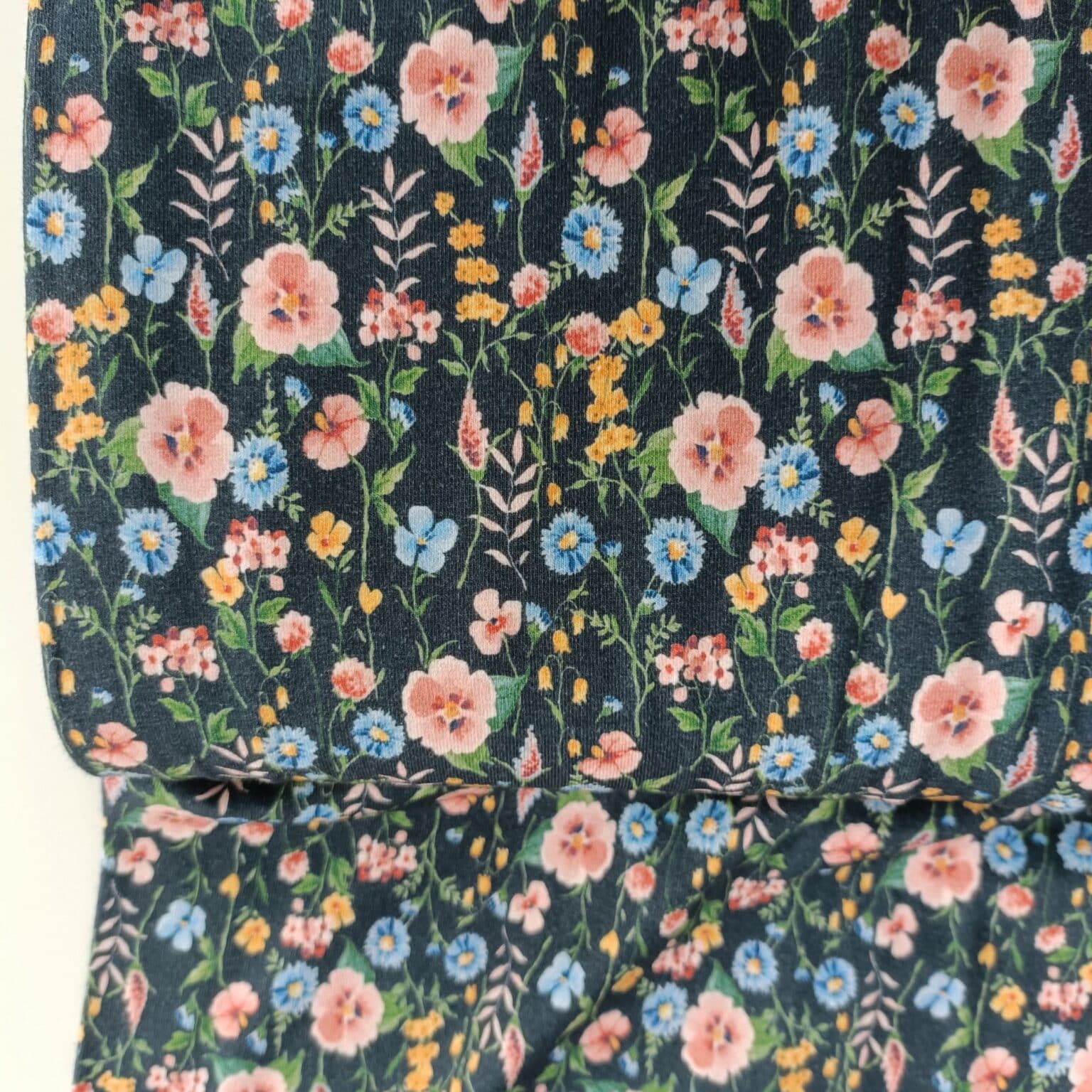 cornflower organic cotton jersey fabric | More Sewing