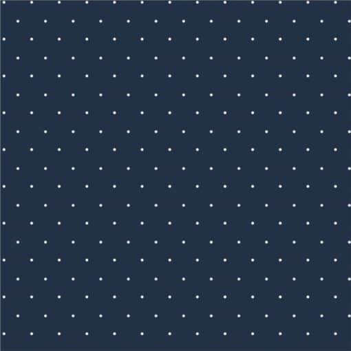 Pinspot Navy Blue Cotton Jersey Fabric | More Sewing
