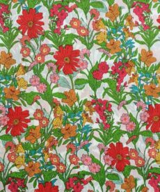 Buy Flower Power Red Pima Cotton Lawn Fabric At More Sewing