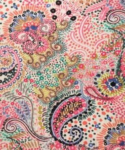 Zandra Abstract Floral Viscose Stretch Fabric | More Sewing