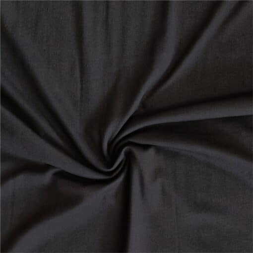 black plain cotton jersey fabric | More Sewing