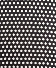 Black viscose challis dressmaking fabric at More Sewing