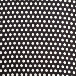 Black viscose challis dressmaking fabric at More Sewing