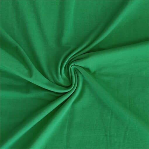 Green plain jersey fabric | More Sewing