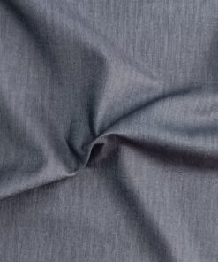 Indigo Blue Pure Linen Fabric | More Sewing