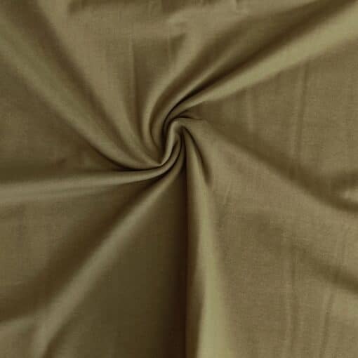 khaki cotton plain jersey fabric | More Sewing