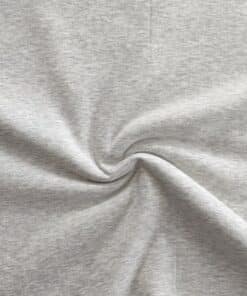 silver grey sweatshirt jersey fabric | More Sewing