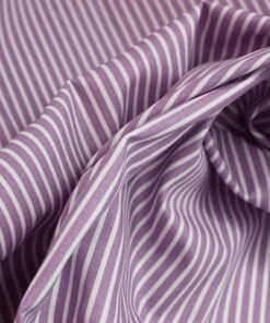 candy stripe cotton poplin lilac | More Sewing