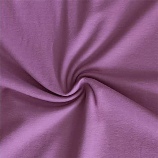 mauve plain cotton jersey fabric | More Sewing