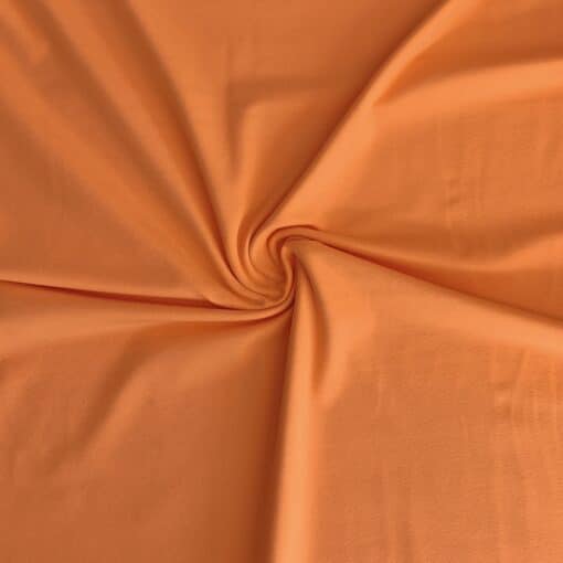 orange plain cotton jersey fabric | More Sewing
