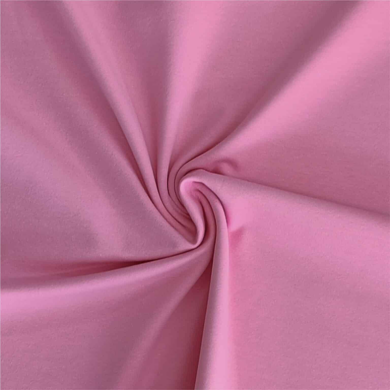 rose pink plain cotton jersey fabric | More Sewing