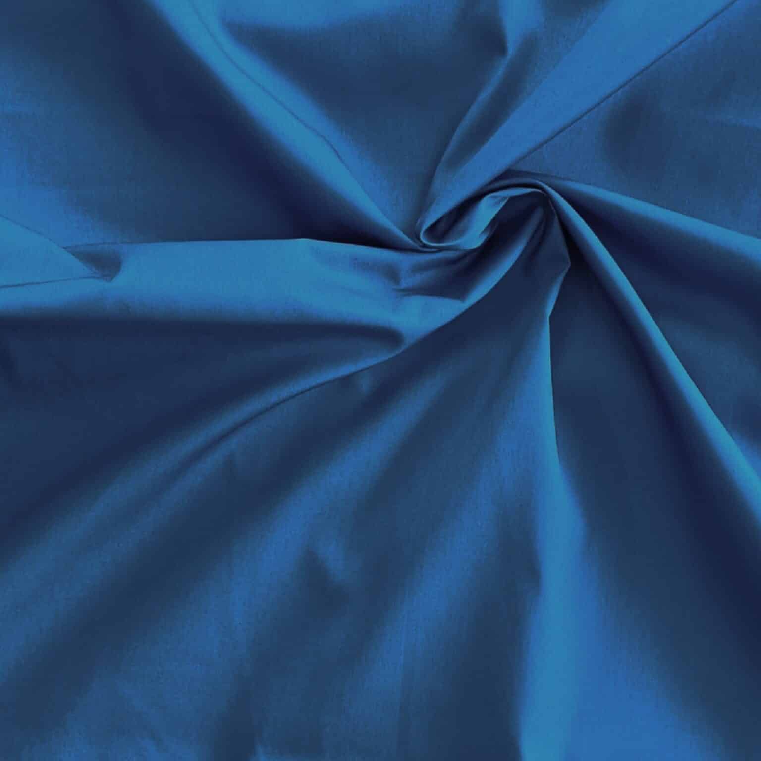 royak blue plain cotton poplin fabric | More Sewing
