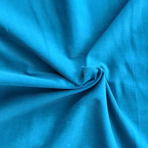 babycord cobalt blue corduroy fabric | More Sewing