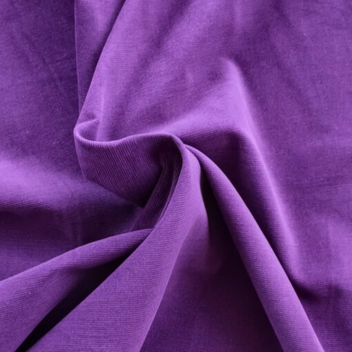 babycord aubergine corduroy fabric | More Sewing
