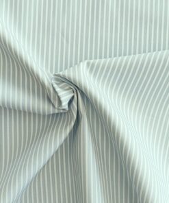 Candy Stripe Cotton Blue Fabric | More Sewing