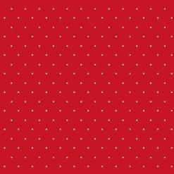 pinspot red cotton jersey fabric | More Sewing