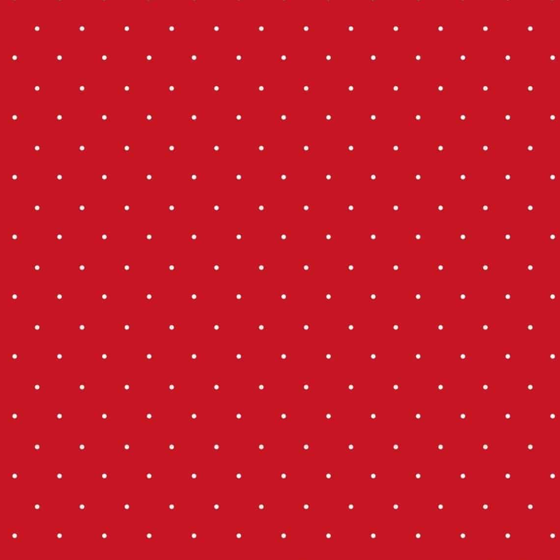 pinspot red cotton jersey fabric | More Sewing