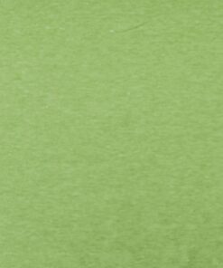 lime green melange cotton jersey fabric | More Sewing