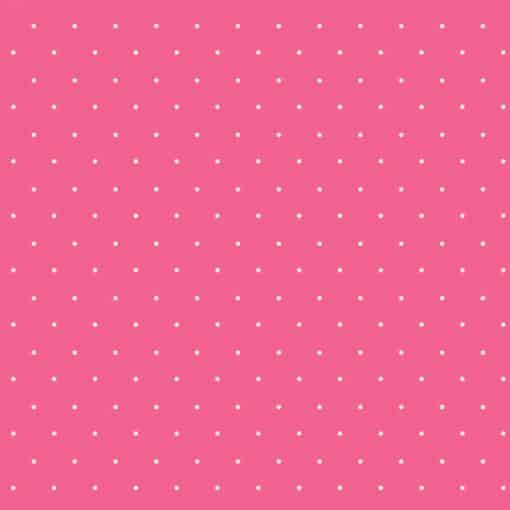 pinspot pink cotton jersey fabric | More Sewing