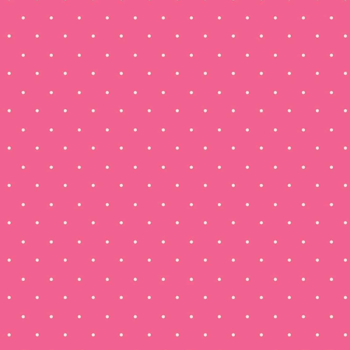 pinspot pink cotton jersey fabric | More Sewing
