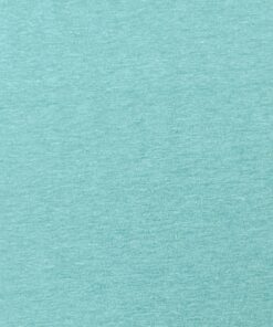 Turquoise Melange Cotton Jersey fabric | More Sewing
