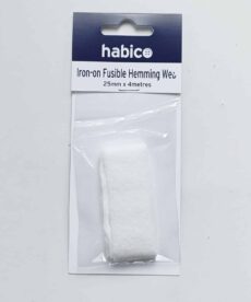 Habico Iron On Fusible Hemming Web 25mm x 4 Metres | More Sewing