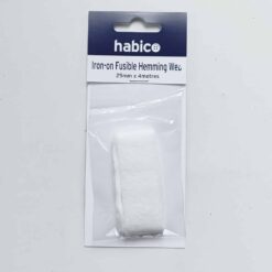 Habico Iron On Fusible Hemming Web 25mm x 4 Metres | More Sewing