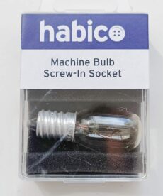 Habico Sewing Machine Light Bulb Screw In 240v 15w | More Sewing
