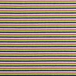 Jersey Fabric Lurex Glitter Stripe - Pink Blue Green and Red Glitter - 150cm Wide - Image 4