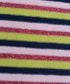 lurex jersey fabric | glitter stripe fabric | more sewing