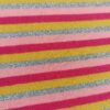 Dressmaking Fabric | Lurex Stripe Jersey Fabric Glitter Stripe | More Sewing