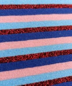 Lurex Jersey Fabric | Knitted Stripe Fabric | More Sewing