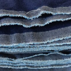 Knitted Jersey Denim Fabric - Blue - 125cm Wide