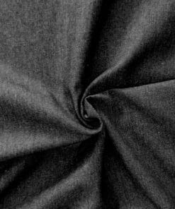 Washed Denim Fabric - 8oz Black - 170cm Wide 2