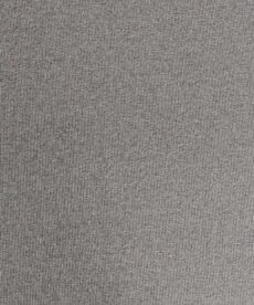 Ribbed Cotton Jersey Fabric - Charcoal Grey Marl - 140cm Wide