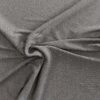 Ribbed Cotton Jersey Fabric - Charcoal Grey Marl - 140cm Wide