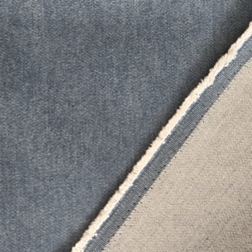 Stretch Denim Fabric - Dark Blue 9oz - 150cm Wide 1