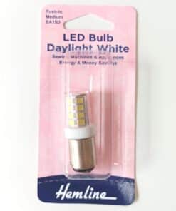 Hemline - LED Sewing Machine Light Bulb - Bayonet 1.5w