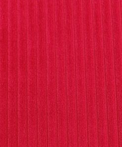 Nicky Jumbo Cord Jersey Fabric - Red - 150cm Wide | More Sewing