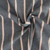 red stripe denim dress fabric