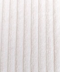 Nicky Jumbo Cord Jersey Fabric - Winter White - 150cm Wide | More Sewing