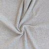 grey cable knit jersey dressmaking fabric