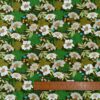 floral pattern cotton dressmaking fabric
