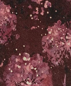 Viscose Jersey Fabric - Wild Flowers Digital Print - 150cm Wide 4