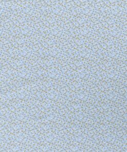 daisy and dots light blue cotton poplin fabric | More Sewing