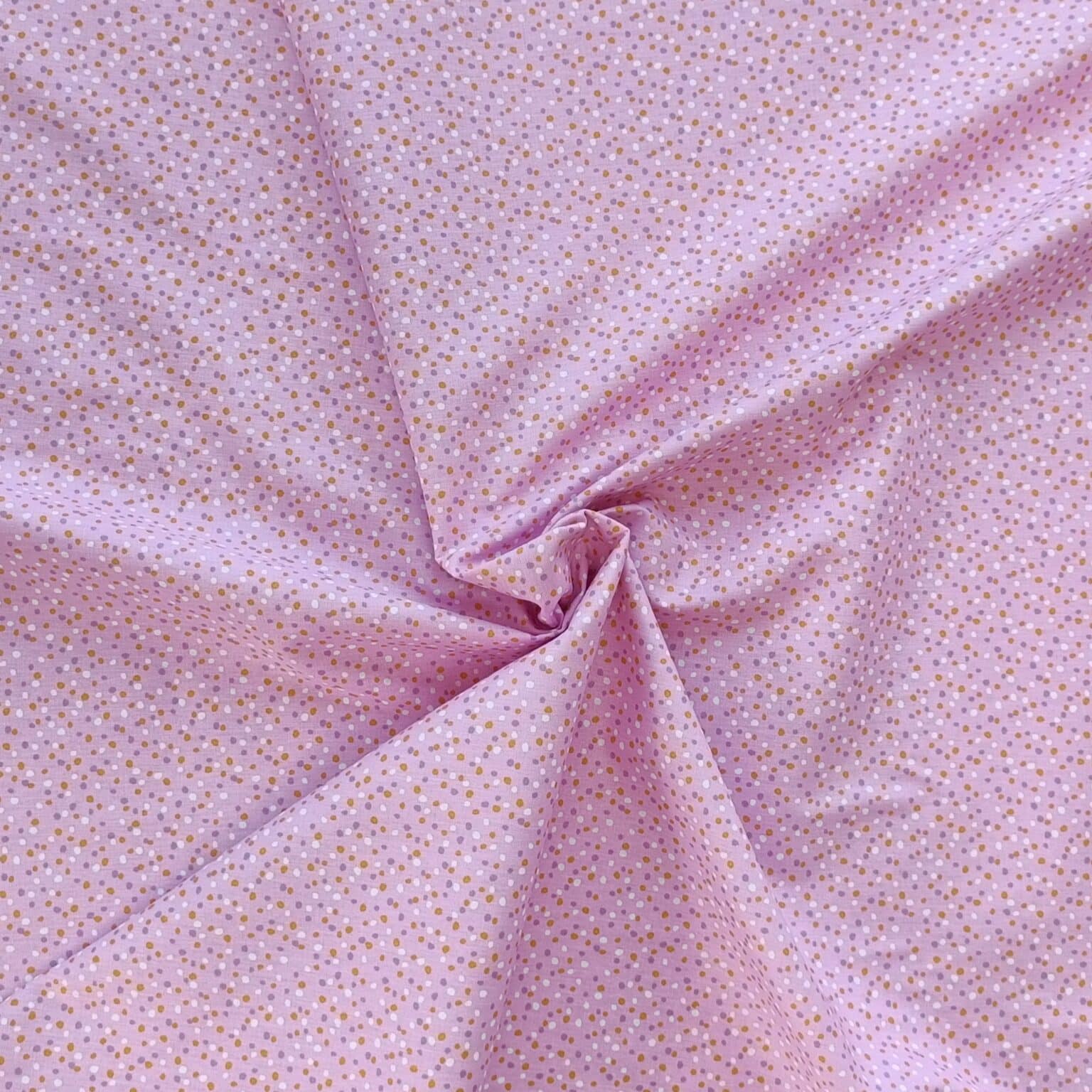 Lilac cotton poplin fabric | More Sewing
