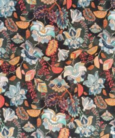 Viscose Jersey Fabric - Ethnic Flower Digital Print - 150cm Wide
