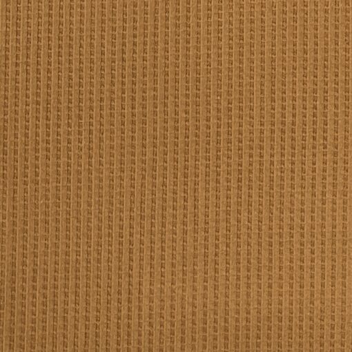 rust waffle cotton jersey fabric | More Sewing
