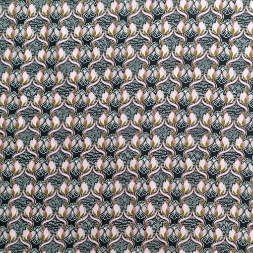 Pima Cotton Lawn Fabric - Biba Floral - 140cm Wide
