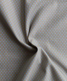blue dots cotton dres fabric